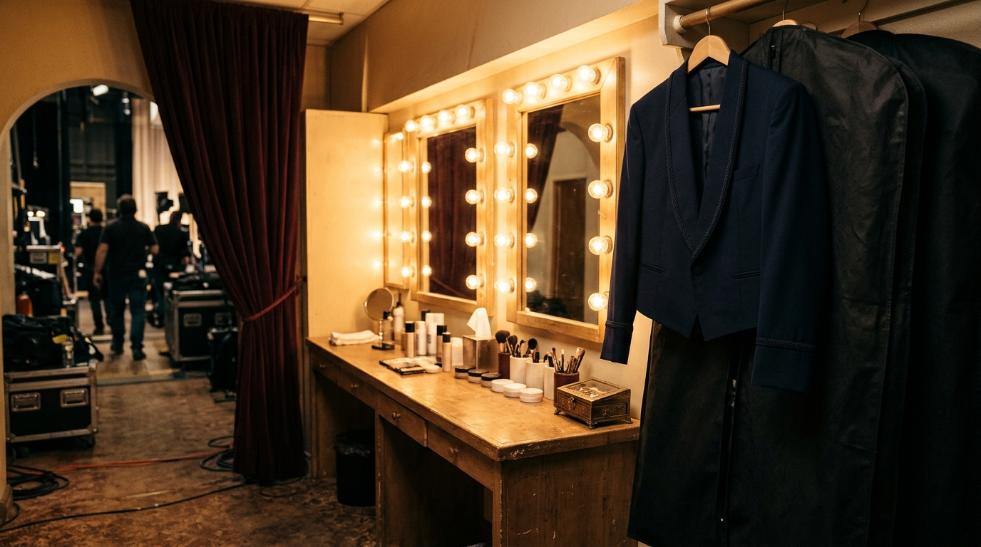 DRESSING ROW — Season 1 · Lighted mirrors & evening wardrobe